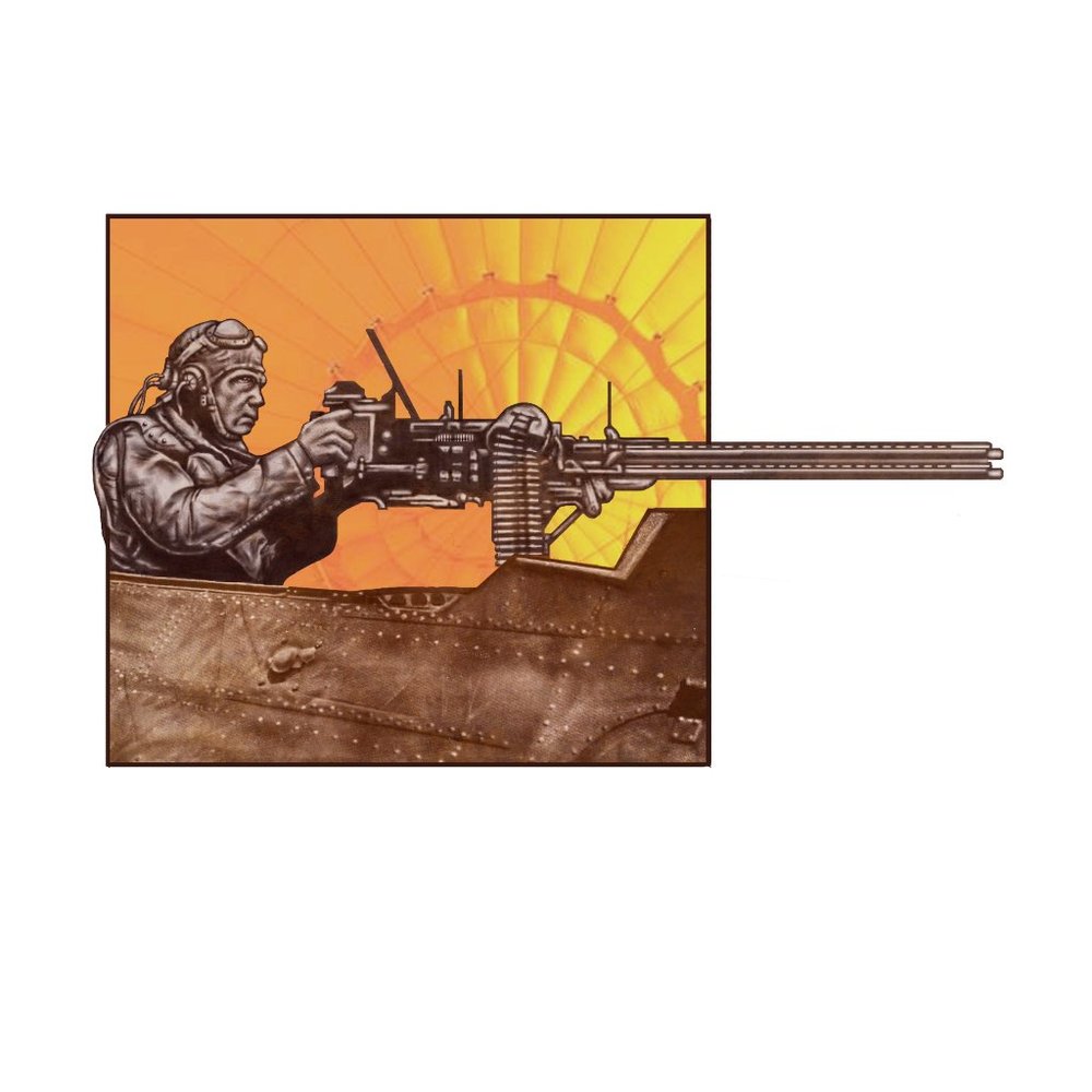 "Machine Gunner Orange"